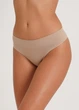 Трусы бразилиана женские бесшовные в рубчик Giulia BRASILIAN BRIEFS RIB S/M Beige-naturale, Спортивные женские трусы-бразилиана - изображение 4