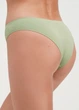 Труси бразиліана жіночі безшовні Giulia BRASILIAN BRIEFS COLOR S/M Green-kohlrabi - изображение 3