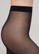 Кольорові жіночі колготки з імітацією панчіх Giulia PARI 60 (16) 2 Black-nero - изображение 2