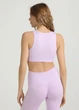 Безшовний жіночий топ з ефектом push-up з мікрофібри Giulia TOP SHAPE L/XL Violet-orchid bloom - изображение 2