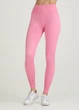 Леггинсы женские спортивные в рубчике с моделью Giulia LEGGINGS RIB L/XL Pink-rosa pink, Спортивные лосины с пуш апом - изображение 6