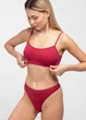 Безшовний топ на тонких бретелях Giulia CAMI TOP S/M Bordo-winterberry - зображення 3