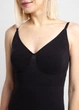 Женский бесшовный боди с стрингами из микрофибры Giulia BODY STRING SHAPEWEAR S/M Black, повседневный с моделирующим эффектом - изображение 10