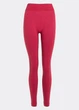 Женские классические бесшовные леггинсы Giulia FLEXING LEGGINGS S/M Bordo-winterberry, лосины из микрофибры, эластичные для спорта - изображение 4