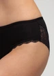 Жіночі труси сліпи з мереживом Giulia Lady lace 2316/61 M Black, бавовняні трусики, комфортні на кожен день, нижня білизна Джулія - зображення 8