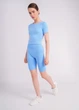 Треки жіночі безшовні з моделюючим швом Giulia TRACKS SHAPE S/M Blue-lacecap hydrangea - изображение 3