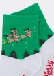 Детские хлопковые носки с новогодним узором Giulia KS3 NEW YEAR 2606 30/35 Green, детские с рисунком - изображение 8