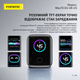 Зарядное устройство Foneng Display HuB 45W GaN мощное универсальное с индикатором заряда портативный адаптер с быстрой зарядкой блок питания USB-A и USB-C энергоэффективный для телефонов планшета айфона и самсунга Apple iPhone Samsung - изображение 5