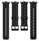 Ремешок Primolux Dimond силиконовый для часов Xiaomi Redmi Watch 5 / Xiaomi Smart Band 9 Pro - Black - изображение 4
