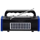 Акустическая система NEWVEW NV-9010 Solar Panel/BT/USB/TF/FM Blue (NWVW-NV-9010-BL) - изображение 2
