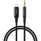 Кабель мультимедийный Lightning to 3.5mm M 2.0m Choetech (AUX009) - изображение 1