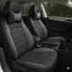 Авточехлы на Mitsubishi Outlander XL Auto Style НЕО Х черно серые - изображение 2