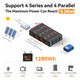Аккумулятор универсальный JSDSolar LiFePO4 12V 100Ah (1280Wh) с функцией Bluetooth и встроенной BMS, 6000+ жизненных циклов - изображение 8