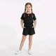Детские летние свободные шорты для девочки 98-104 см (3-4Y) Primark серый - изображение 1