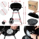 Grill węglowy MalTec Curron MagicKugel GM6000 z wentylacją 108083 (5901924220947) - obraz 2