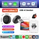 Carlinkit 2 в 1 5.0 Mini Ultra 3 бездротовий адаптер CarPlay Android Auto USB-A/Type-C | швидке підключення - зображення 4