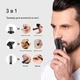 Триммер Xiaomi Rechargeable Grooming Kit RF-8015 Black - изображение 3