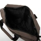 Сумка нейлонова чоловіча коричнева 39×27×10 см PD-410096 - изображение 5