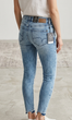 Жіночі джинси скінні mavi adriana mid-rise super skinny, блакитний, розмір s - изображение 2