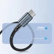 Дата кабель USB-C to USB-C 1.2m 60W braided black Choetech (XCC-1014) - изображение 4