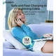 Дата кабель USB 2.0 AM to Lightning 1.0m 2.4A white Choetech (XAL-0003-WH-V2) - зображення 10