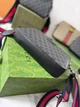 Сумка месенджер мужская через плечо Gucci серая (076) - изображение 8