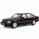 Машинка Mercedes Benz S320 W140 моделька игрушка металлическая коллекционная 21 см Черный (4480442) - изображение 2