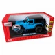 Машинка Jeep Wrangler Rubicon моделька игрушка металлическая коллекционная 15 см Голубой (6656757) - изображение 8
