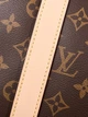 Дорожня сумка Louis Vuitton коричнева монограм (080) - зображення 7