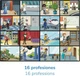 Детская настольная игра Лото профессий (Loto des Professions) развивающая игра для детей 3+ - изображение 6
