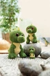 Мягкая игрушка NICI Glubschis Dino Xert 25 см - зеленый плюшевый динозавр Тираннозавр Рекс - изображение 5