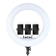 Кільцева лампа OEM Fill Light 45 см 3200-5500K з кріпленням для телефона та фотоапарата чорна - зображення 5