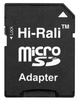 Картка пам'яті Hi-Rali MicroSDXC 64 Гб UHS-I 10 Class з адаптером чорна для запису 4К відео - зображення 3