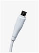 Кабель USB Micro 1 м білий Borofone BX18 для заряджання та синхронізації пластик метал - зображення 4