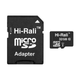 Карта памяти Hi-Rali MicroSDHC 32GB UHS-1 10 Class с адаптером для хранения данных Черный - изображение 2