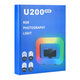 LED лампа OEM RGB 20W 8000mAh 225x295x33мм USB Type-C ABS для студийной подсветки U200 черный - изображение 2