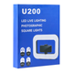 LED лампа OEM 20 W 8000 mAh USB Type-C черный для съемки блогеров и фотографов размер 225x295x33 мм - изображение 2