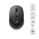 Бездротова миша Fantech GO W609 Чорний 1600 DPI USB ергономічний адаптер для повсякденного використання - зображення 7