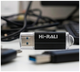 USB флешка 16 Гб USB 2.0 черный пластик металл для хранения данных Hi-Rali Corsair - зображення 3
