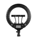 Лампа Fill Light RL-14 36 см чорна шарнірна конструкція з 3 тримачами для телефонів і регулюванням яскравості - зображення 8