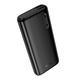 Power Bank Hoco J158A 10000 mAh 4 USB порта 5 V 2 A черный проводная зарядка ABS пластик - изображение 1