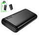 Power Bank Hoco J158A 10000 mAh 4 USB порта 5 V 2 A черный проводная зарядка ABS пластик - изображение 6