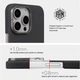 Чехол для смартфона ArmorStandart BlackIcon Kevlar MagCase для Apple iPhone 16 Pro Black (ARM88534) - изображение 6