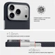 Чехол для смартфона Apple iPhone 17 Pro ArmorStandart BlackIcon Aramid Twill MagCase Black (ARM90149) - изображение 6