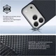 Чохол для смартфона Apple iPhone 17 Pro Max ArmorStandart BlackIcon Aramid Plain MagCase Black (ARM90161) - зображення 4