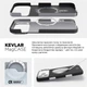 Чохол для смартфона Apple iPhone 17 Pro Max ArmorStandart BlackIcon Aramid Plain MagCase Black (ARM90161) - зображення 8