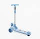 Детский самокат skyper KR-11/6093 трёхколёсный со светом, музыкой и подсветкой платформы, складной руль, pu колёса 125 мм - изображение 3