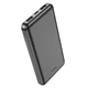 Зовнішній акумулятор HOCO J100 High-ranking power bank(10000mAh) Black - зображення 1