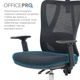 Крісло офісне OfficePro Aero OC490B Black - зображення 12