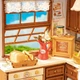 Конструктор 3D міні-будинок Robotime Rolife Baking Kitchen DG172 - изображение 6